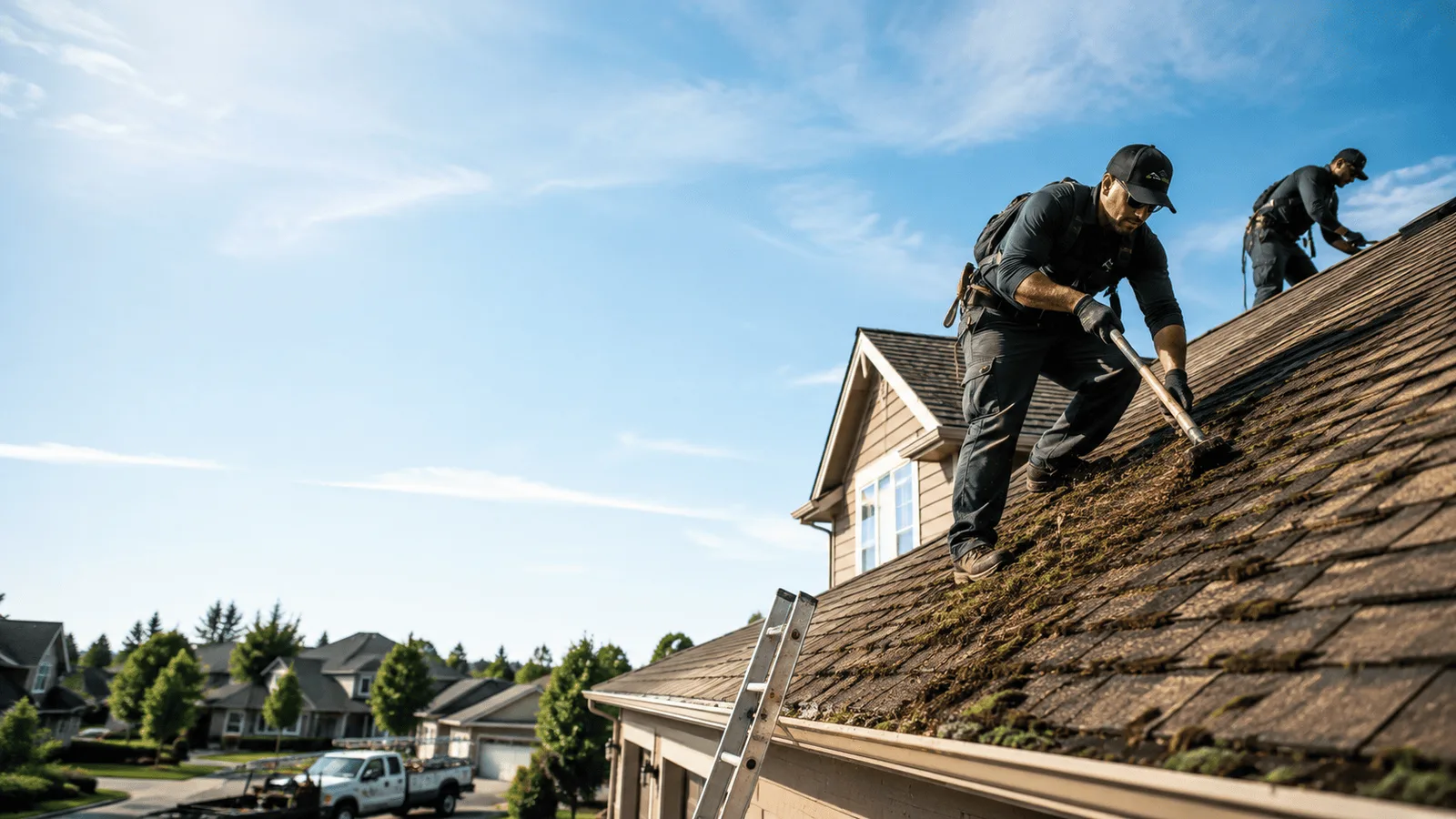 Roof Moss Removal in Langley, WA near me